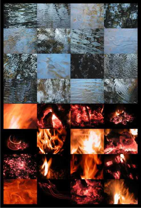 Tina Girouard FIREWATER for CUE , 2013 Photographs laminated to Sentra 37" x 26" Retail Value: MORE Opening Bid: LESS