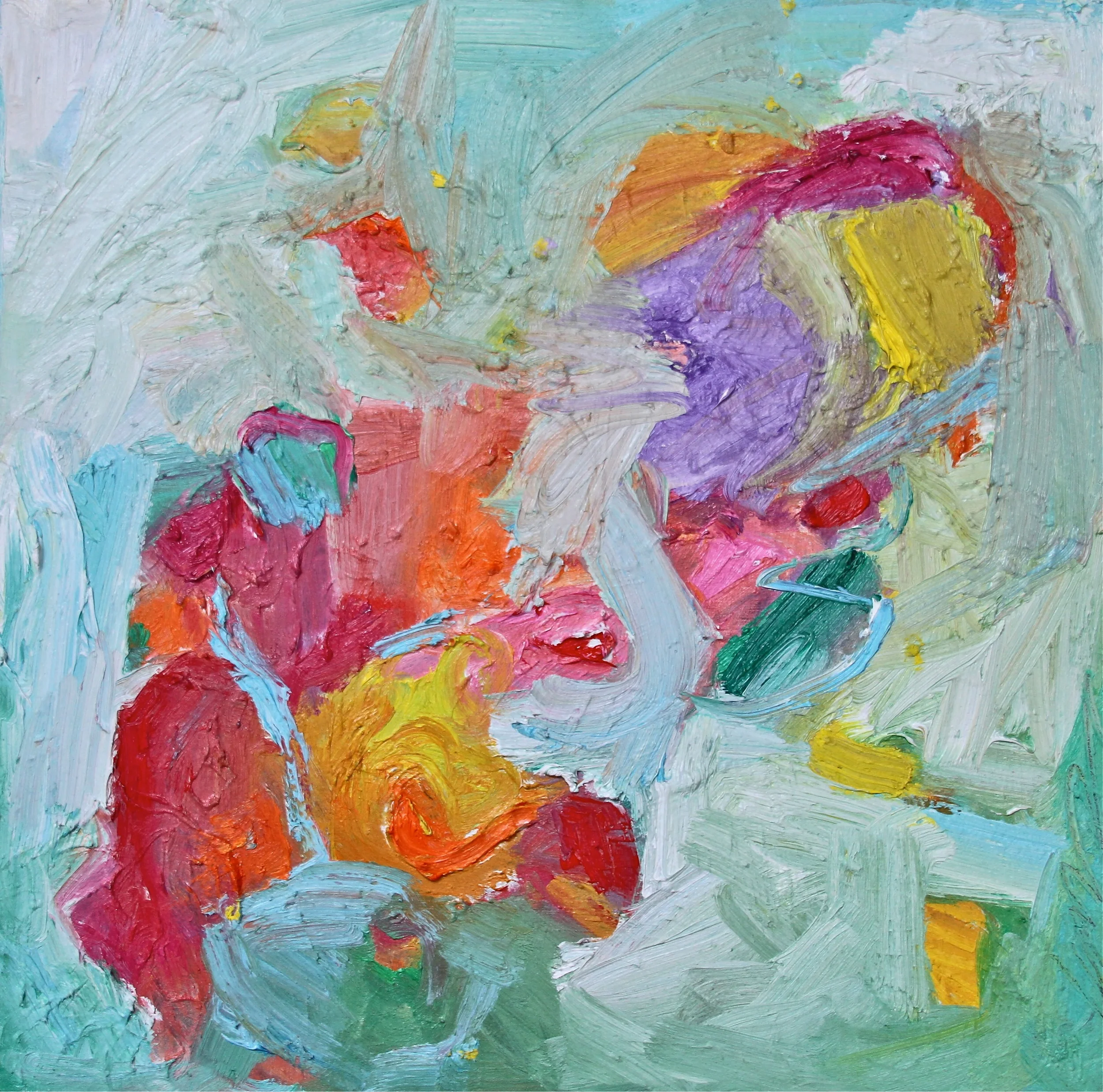 Ruth Langs Mocean No. 4 , 2013 Oil on canvas 30" x 30" Retail Value: $3,000 Opening Bid: $900