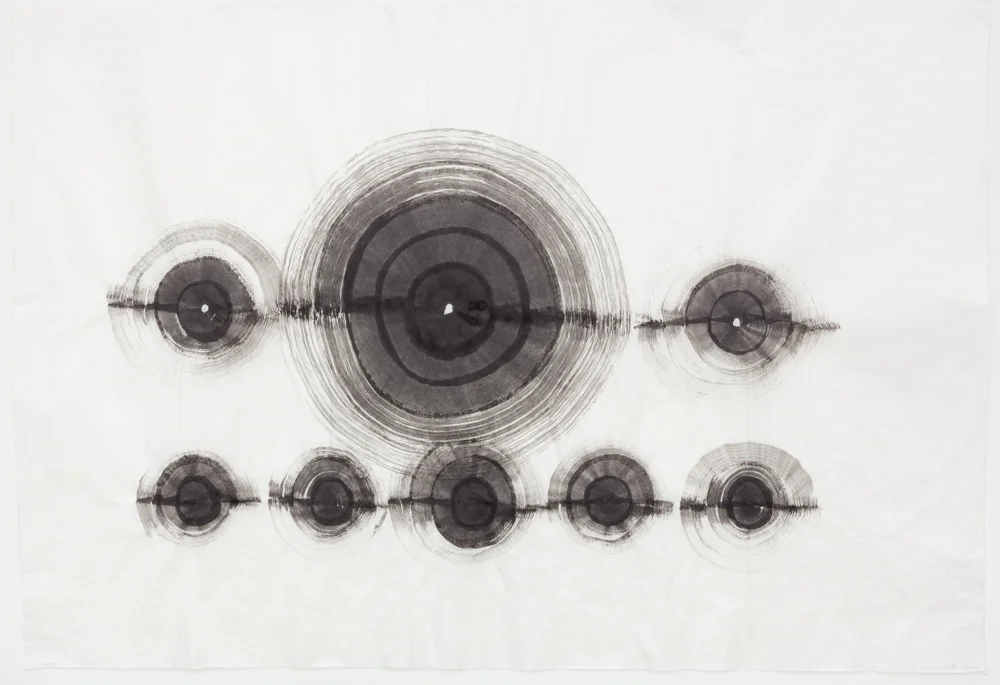 Dan Walsh Echizen F , 2014 Ink on Echizen Washi paper Courtesy of the artist and Paula Cooper Gallery, New York, NY 25.5" x 37" Retail Value: $12,000 Opening Bid: $7,000