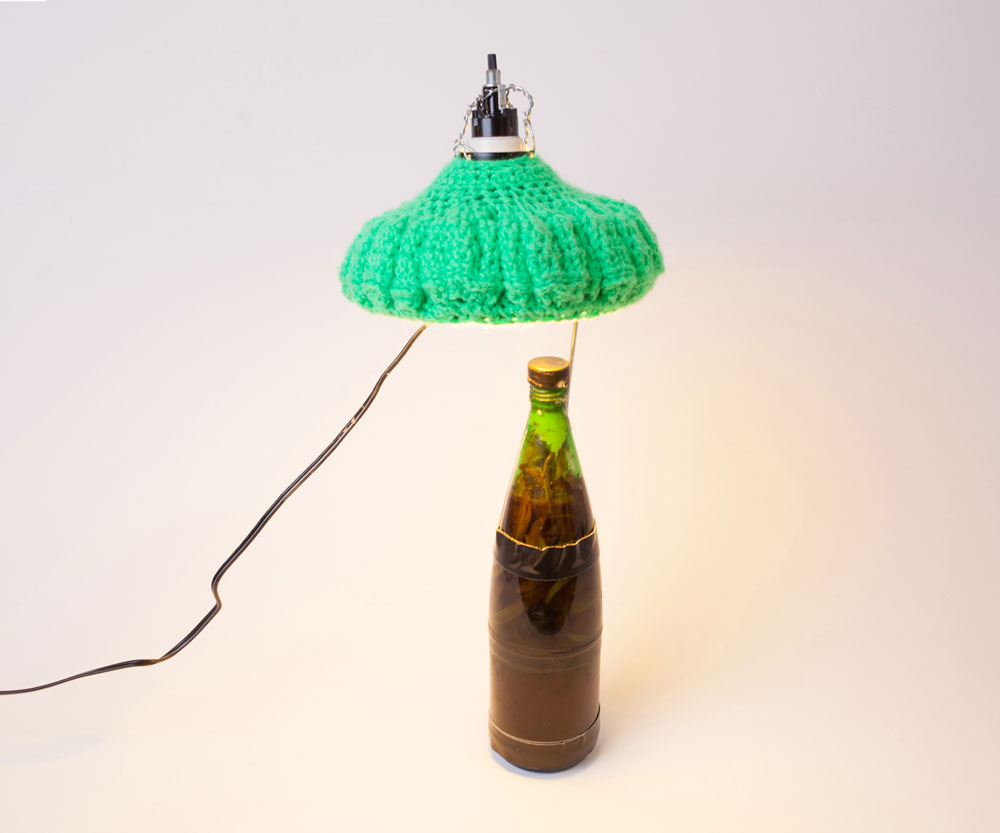 Crochet Lamp, 2014