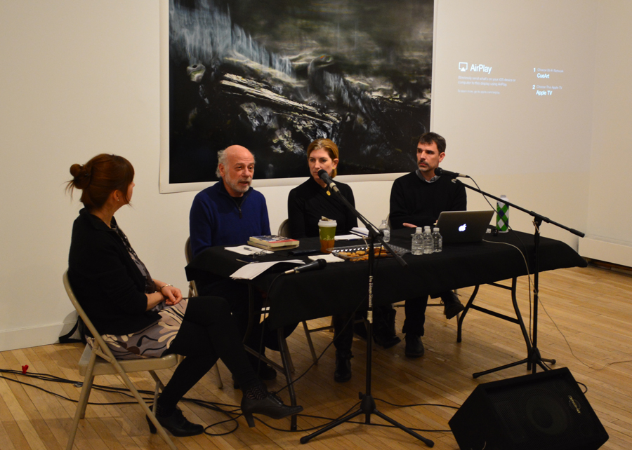 Left to right: Cevan Castle, Tom Angotti, Rosanne Haggerty and Paul Parkhill