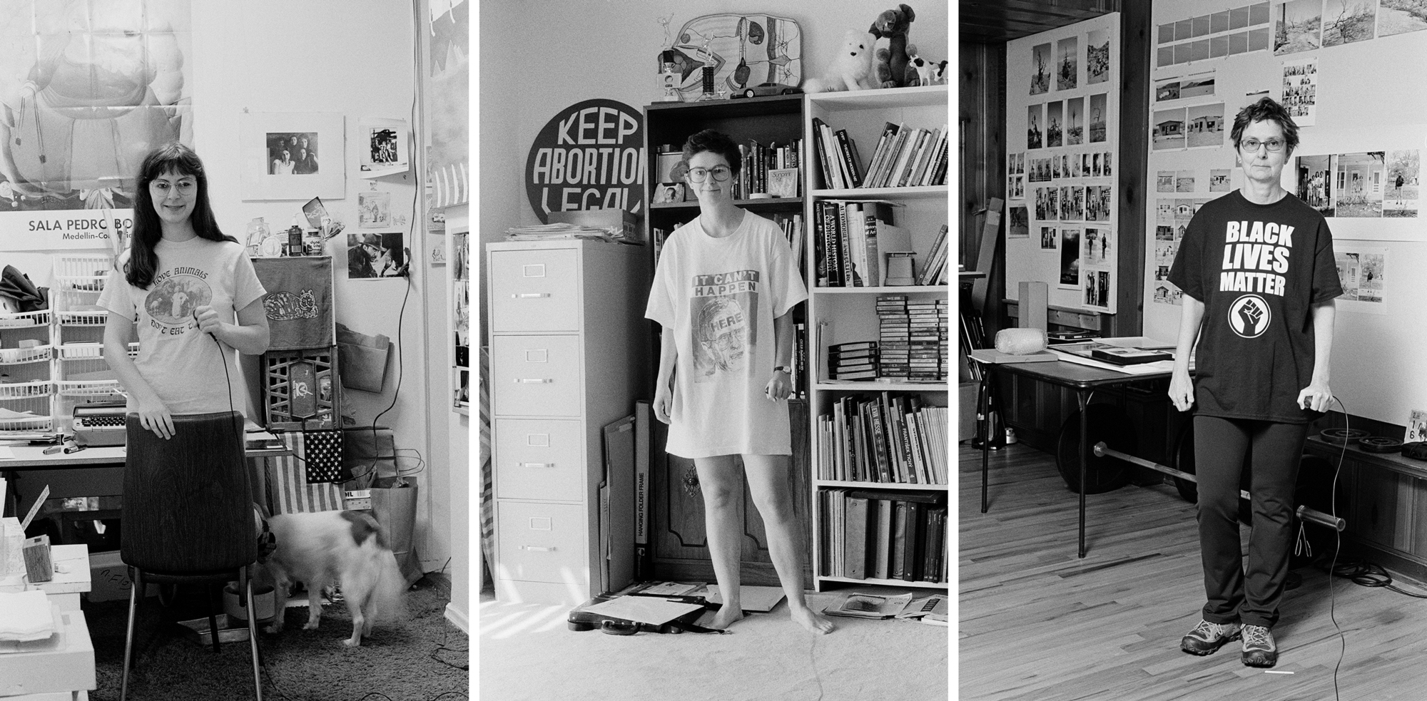 Protest 1984/1998/2016, 2017. Archival inkjet print on Epson Exhibition Fiber. 10” x 20.3”