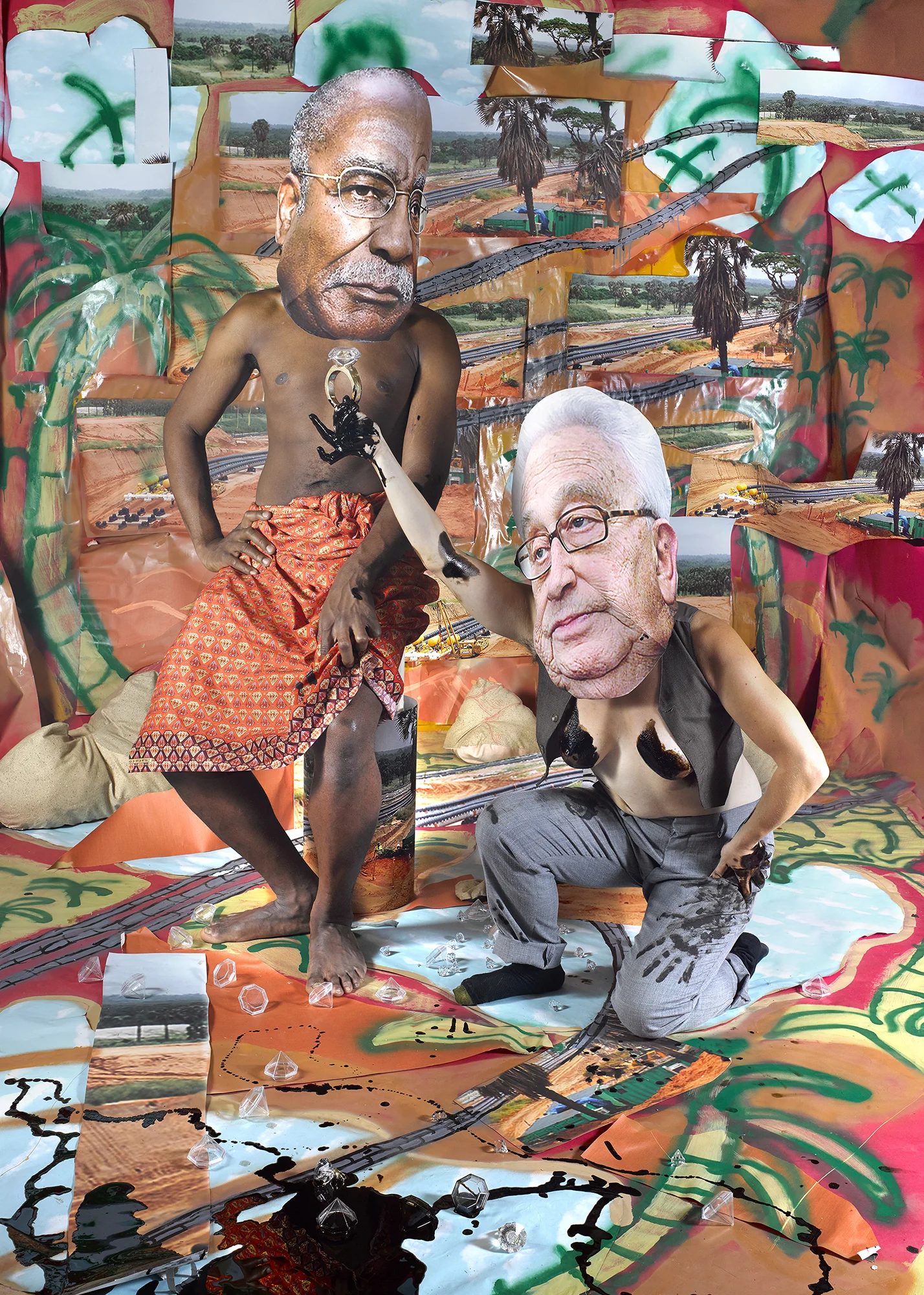 Minister of Mineral Resources and Petroleum, Angola & Former Secretary of State, United States , 2017. Archival pigment print, 60 x 40 inches.
