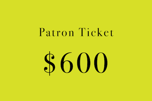 Spring Dinner - Patron ticket $600