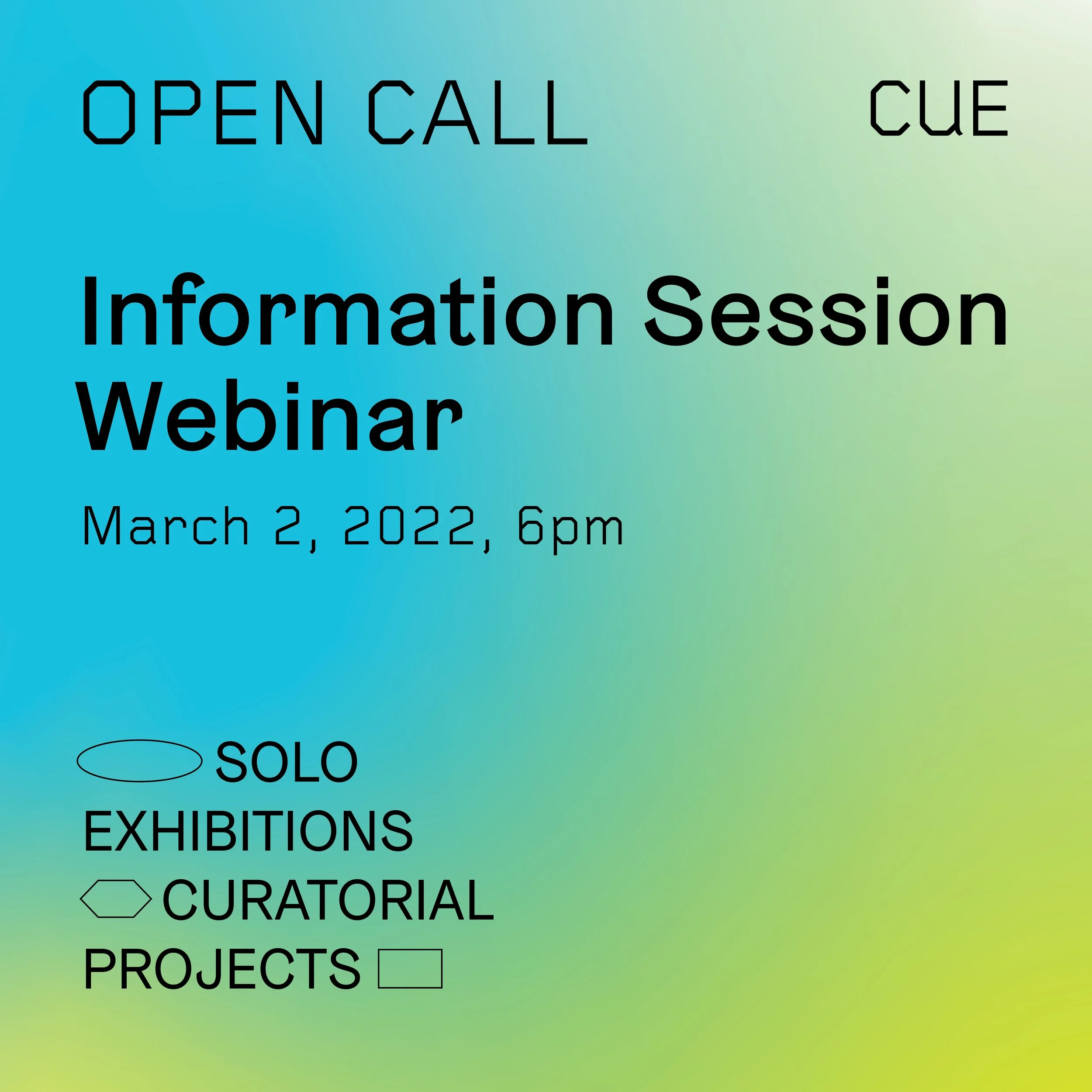 Open Call 2022 Info Session Webinar