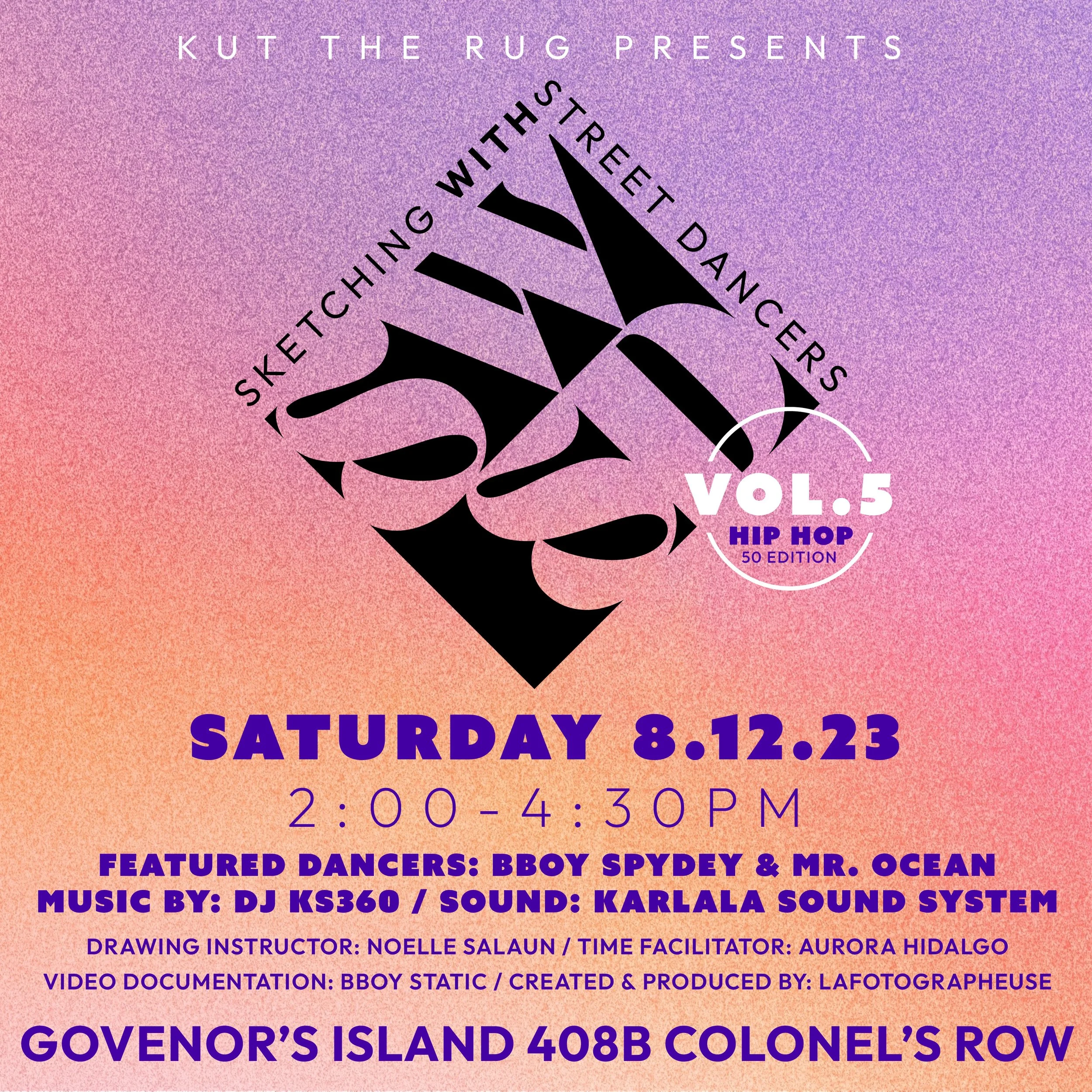 Sketching with Street Dancers Volume 5 (Hip-Hop)