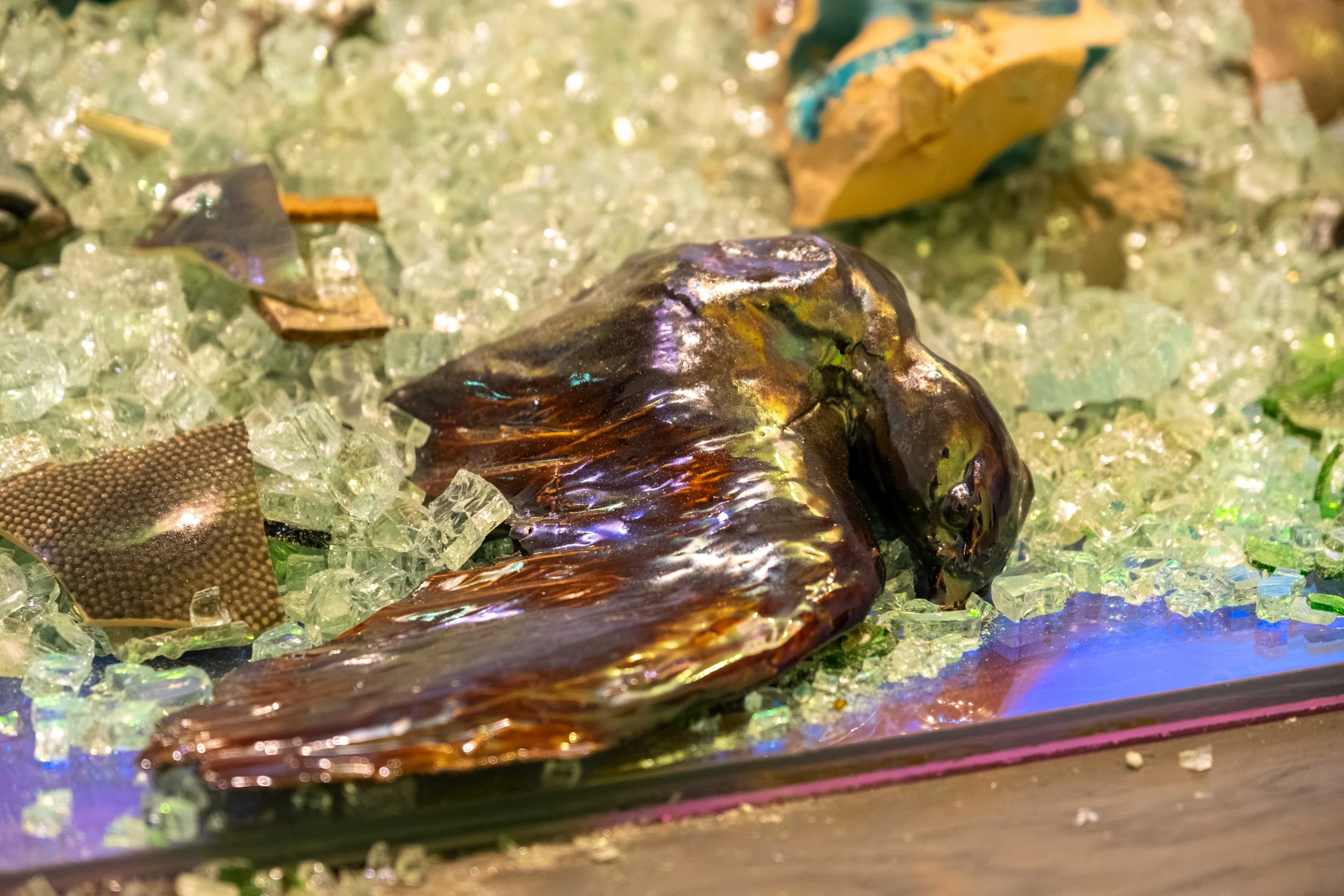 Installation view of  Boomerang  by Jairo Sosa, 2025. Photo by Leo Ng.