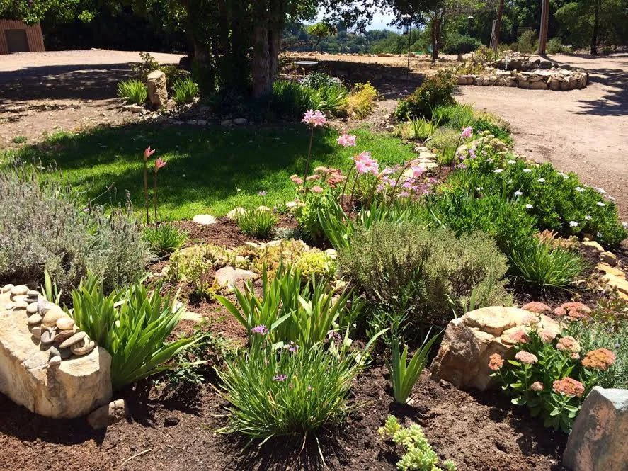 THE GARDEN by the Visitor's Center. (Buzz Glasky photo, 2014.)