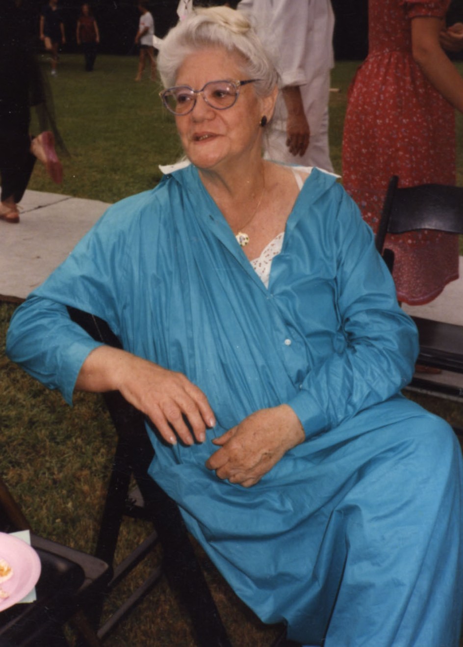FILIS FREDERICK - founder and editor of The Awakener - pictured in July 1985. See this tribute to Filis published along with the magazine archives.
