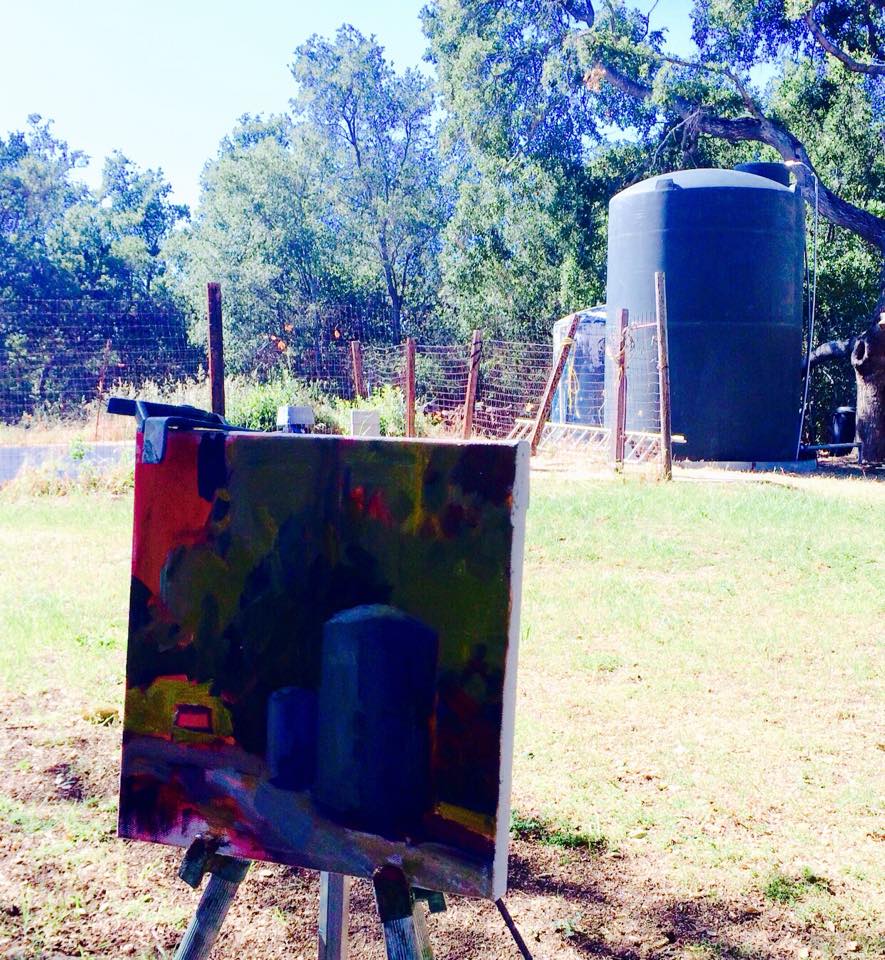 MEHER MOUNT offers landscapes, views, and structures as subjects to paint. (Photo: Buzz Glasky, 2015)