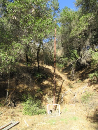 THE CANYON at Meher Mount where the well head is located. (Photo: Sam Ervin, 2016)