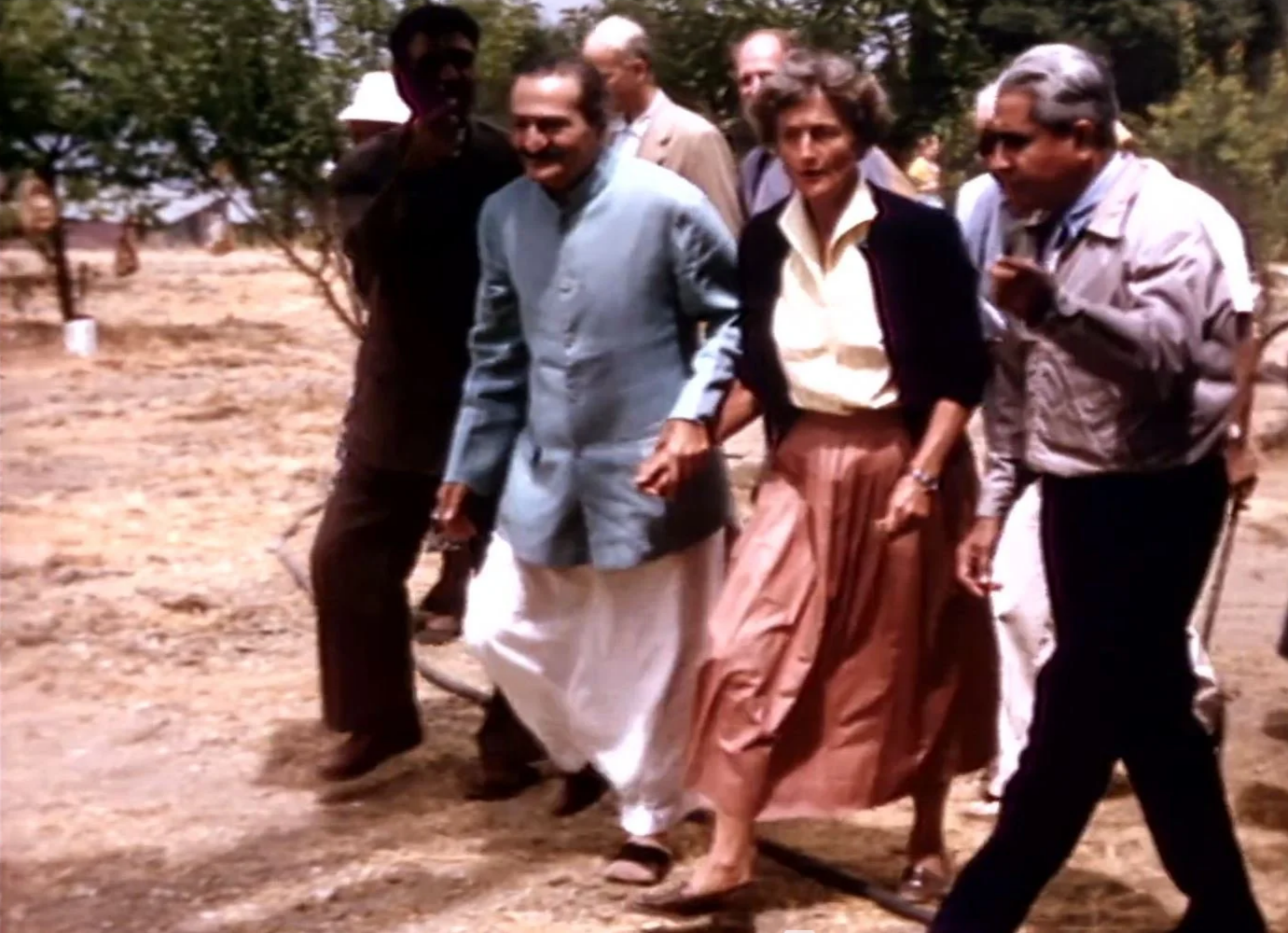 "If I was going to make a movie of Meher Baba, I'd better learn to move fast."