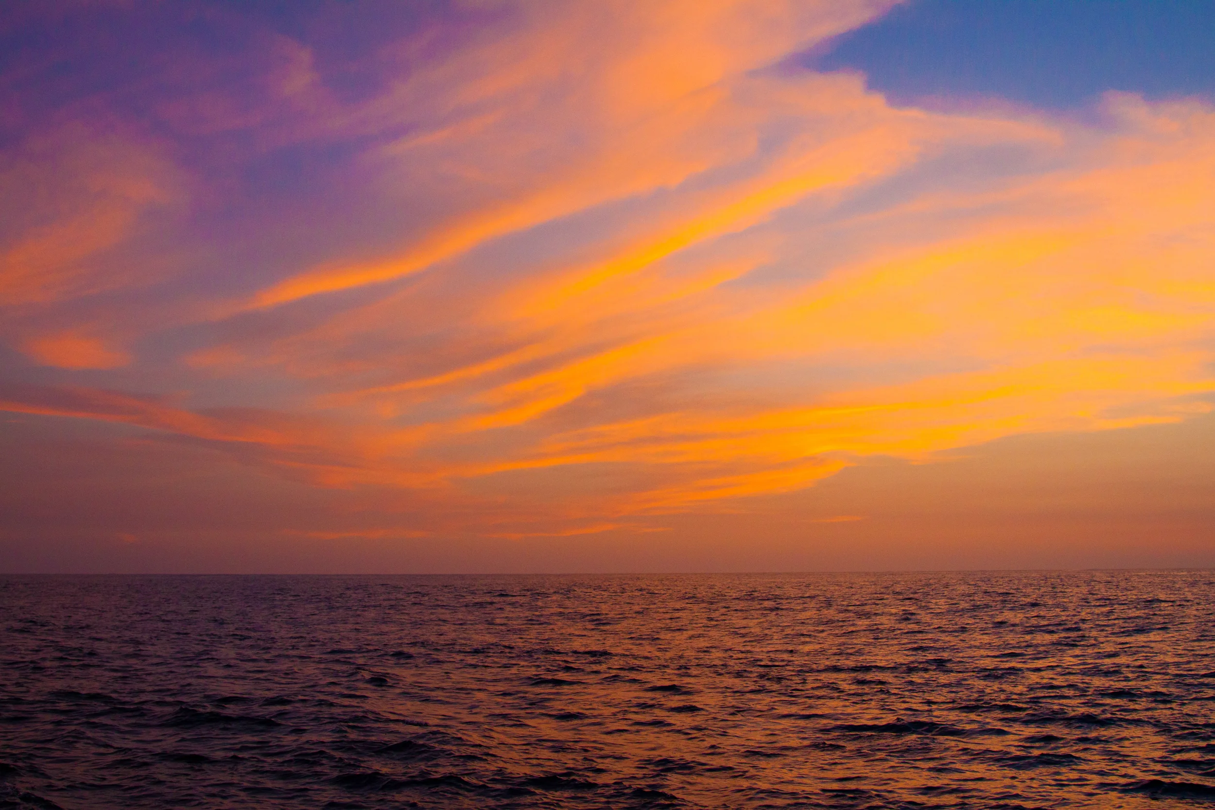 Sunset at Sea