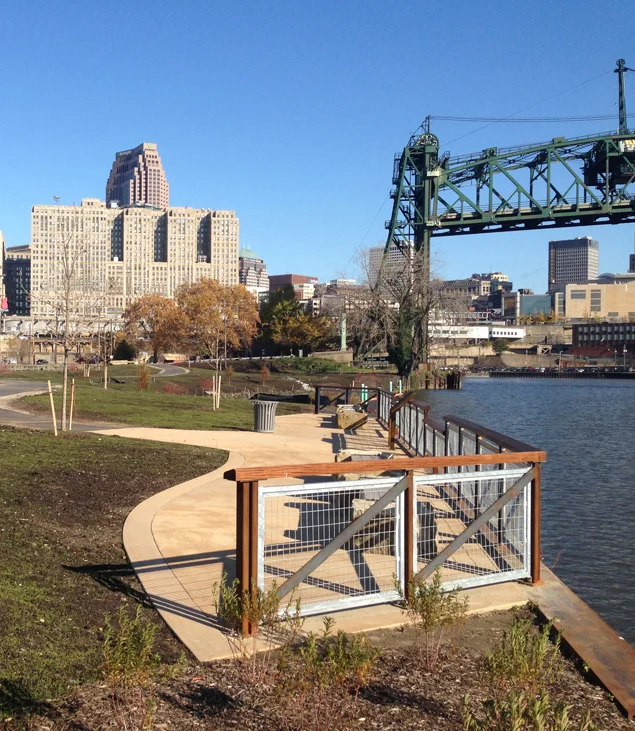 Scranton Flats Towpath Trail & Urban Habitat Restoration