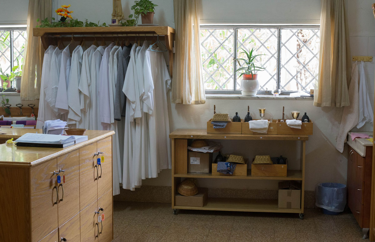 Mount of Beatitudes closet. I am always intrigued by the normalcy of these religious sites. People live here and carry out normal life on a daily basis, while thousands come through each day/year.