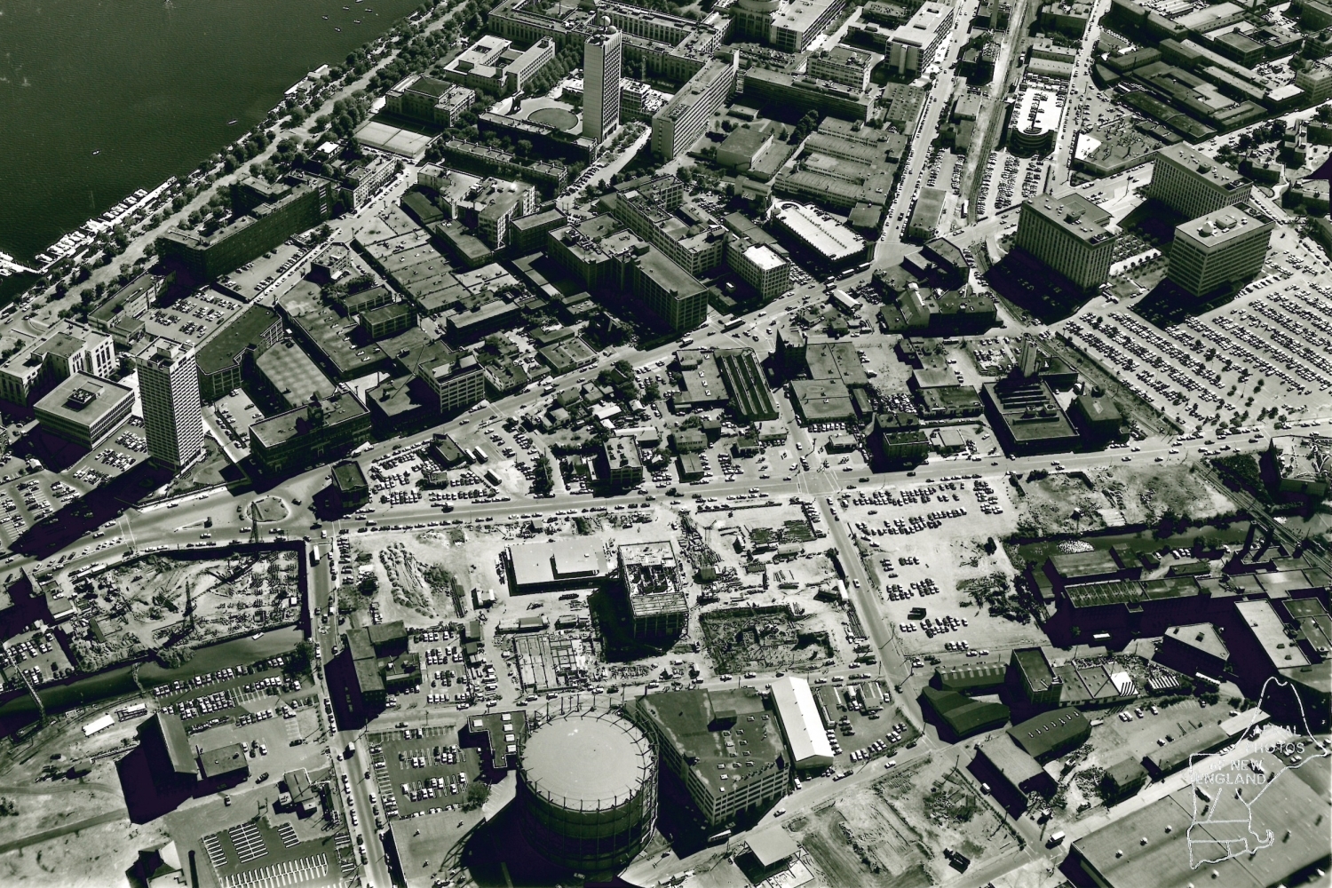 Aerial view, 1968