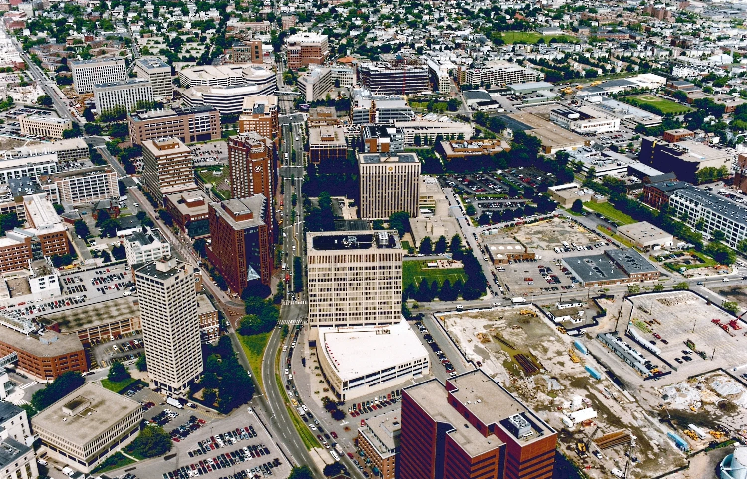 Aerial view, 1998