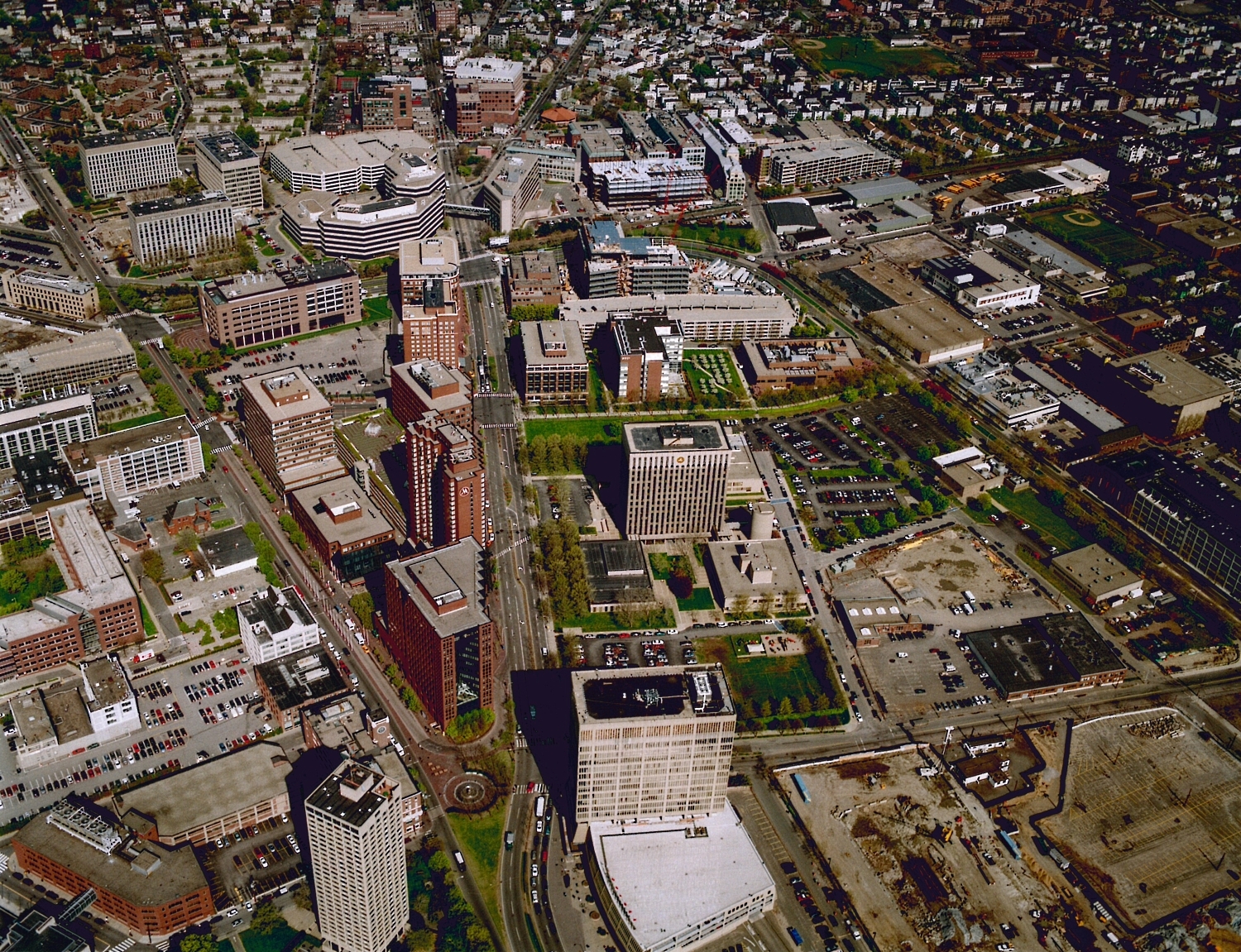 Aerial view, 1998