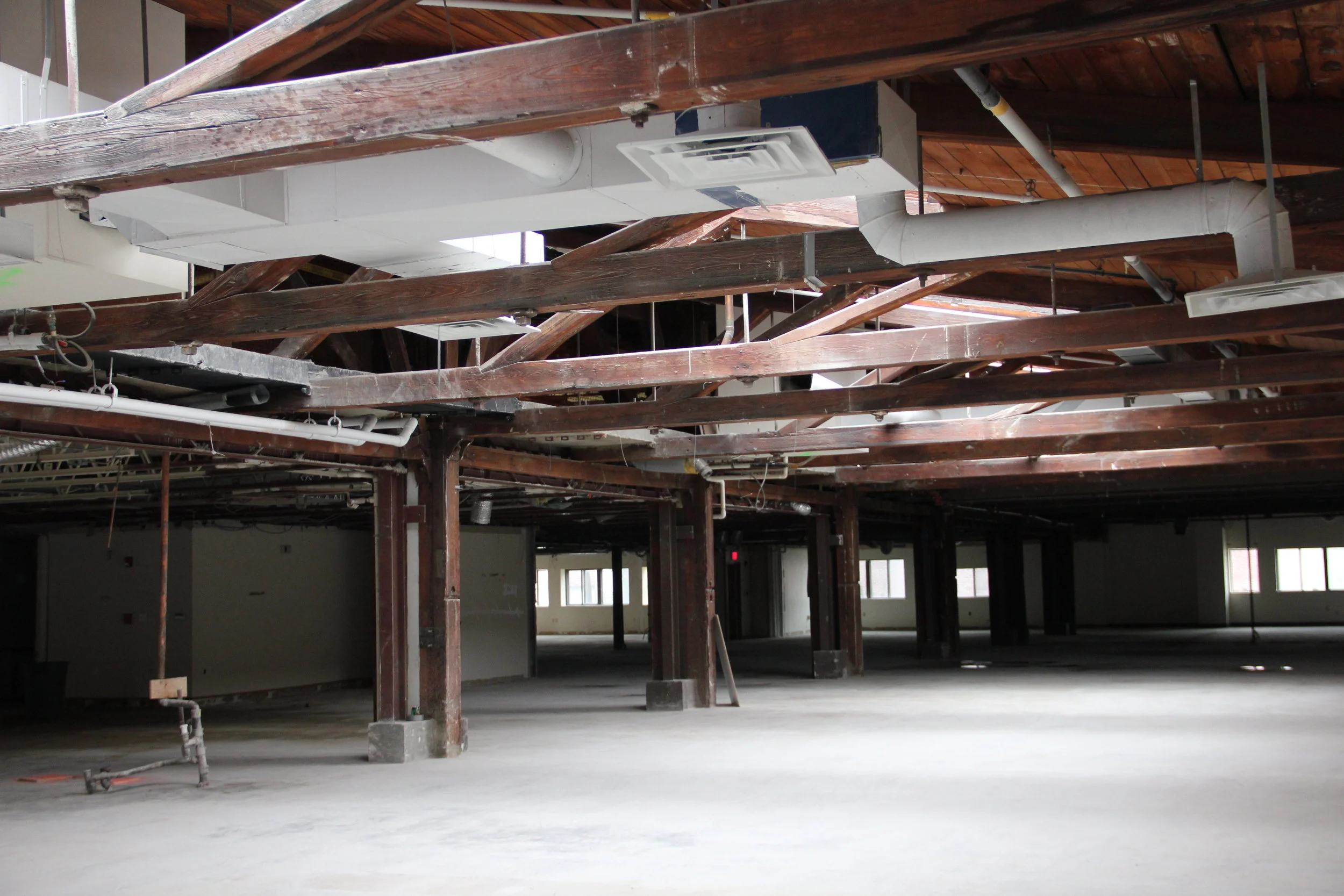 The Foundry Post Interior Demolition