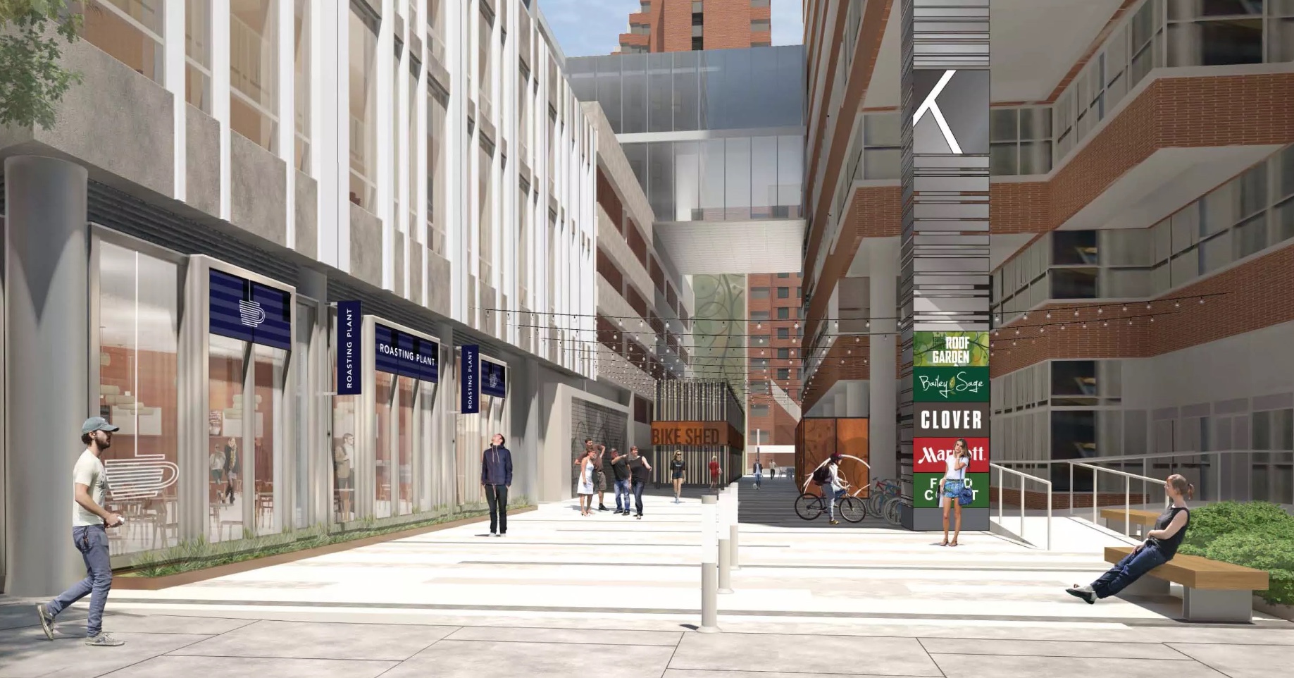 Pioneer Way - Rendering by F x Fowle Architects