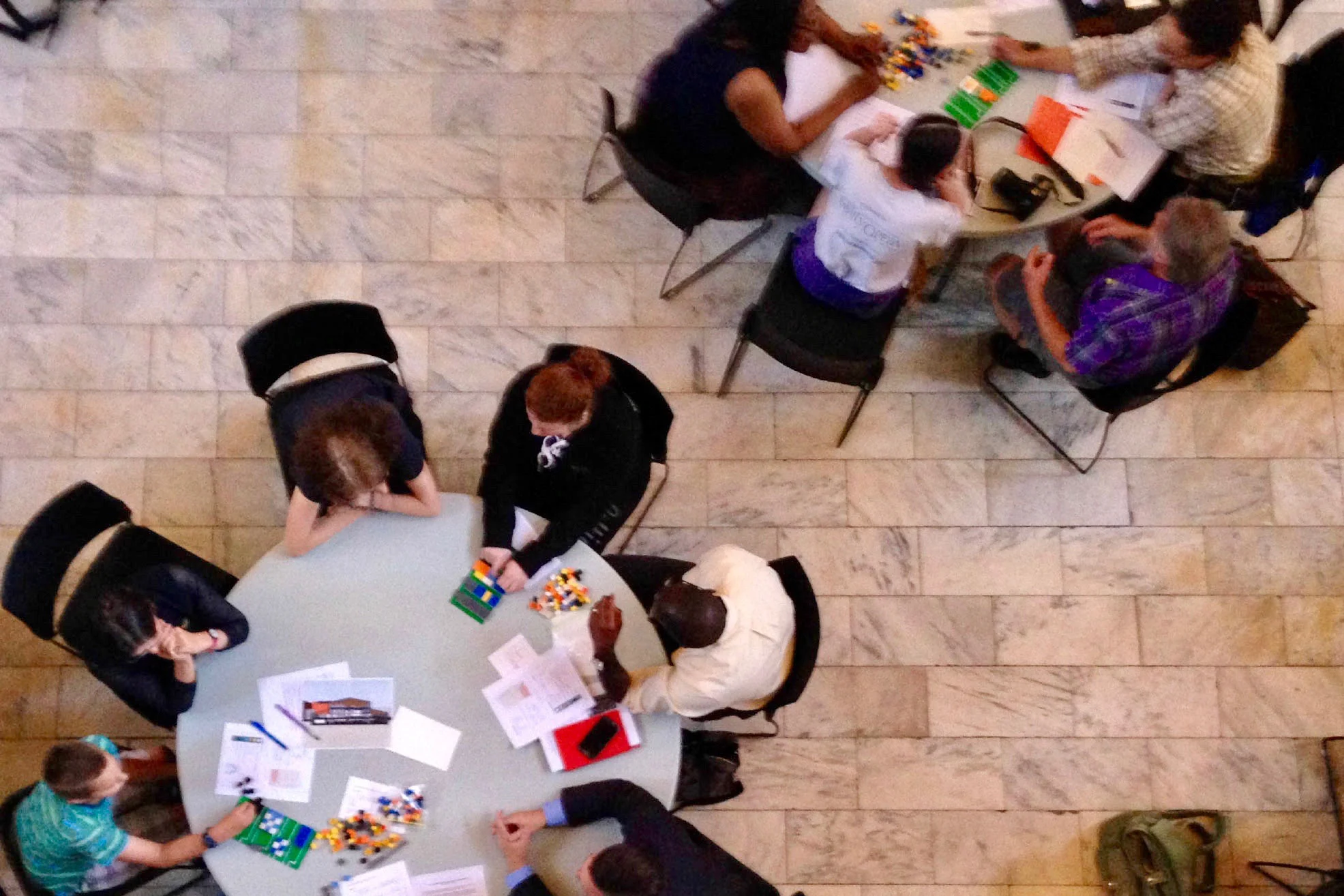 Community Meeting at the Multicultural Arts Center in 2014.