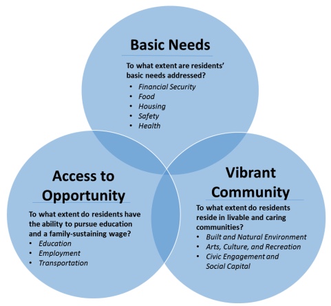 Cambridge Community Needs Framework (image from Cambridge Needs Assessment report)
