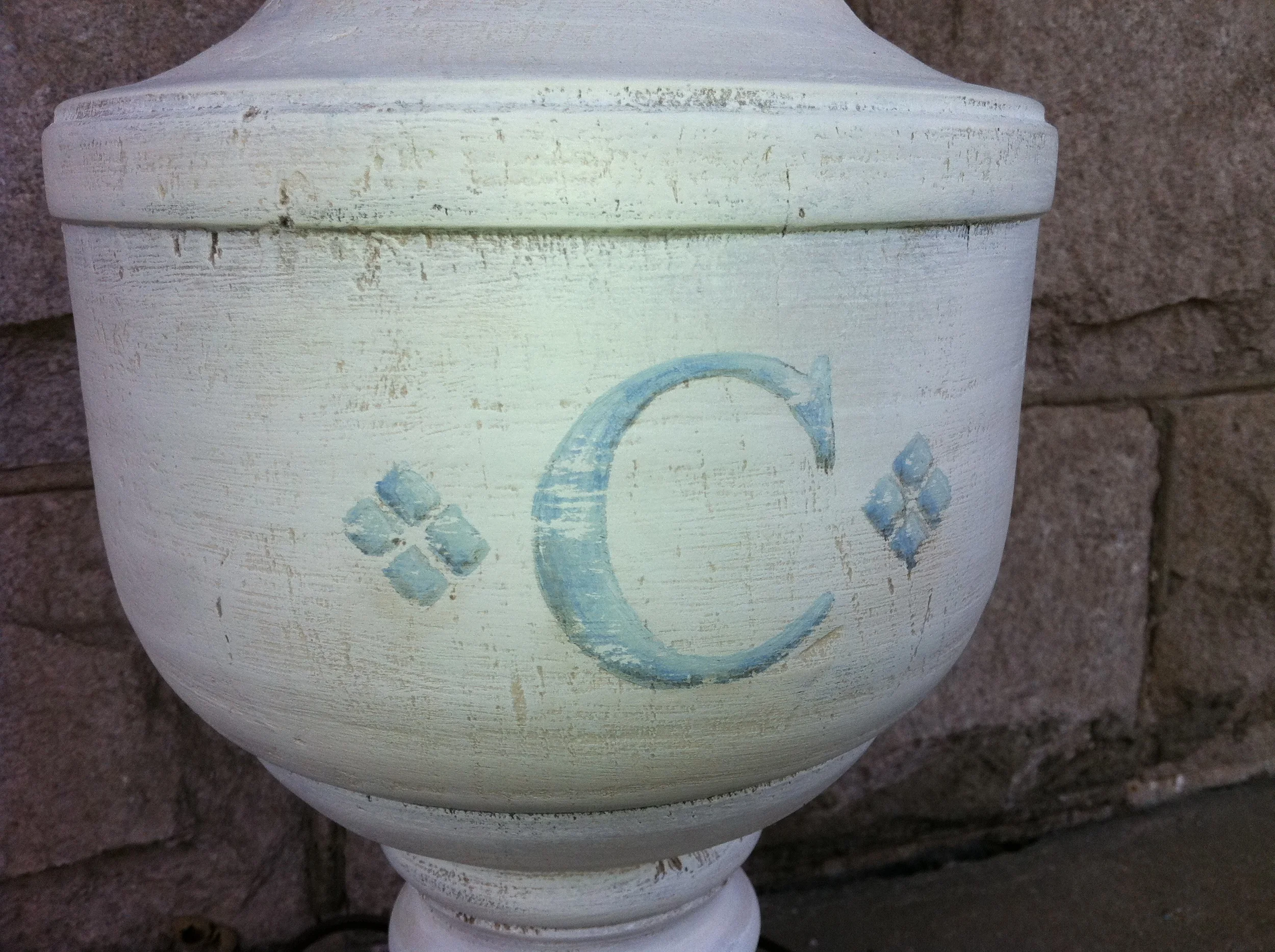 Monogramed Lamp
