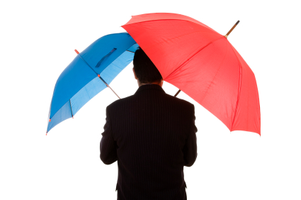 Two Umbrellas