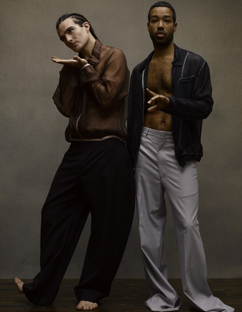 Rashaun and Silas by Tetsu Kubota for FLAUNT Magazine