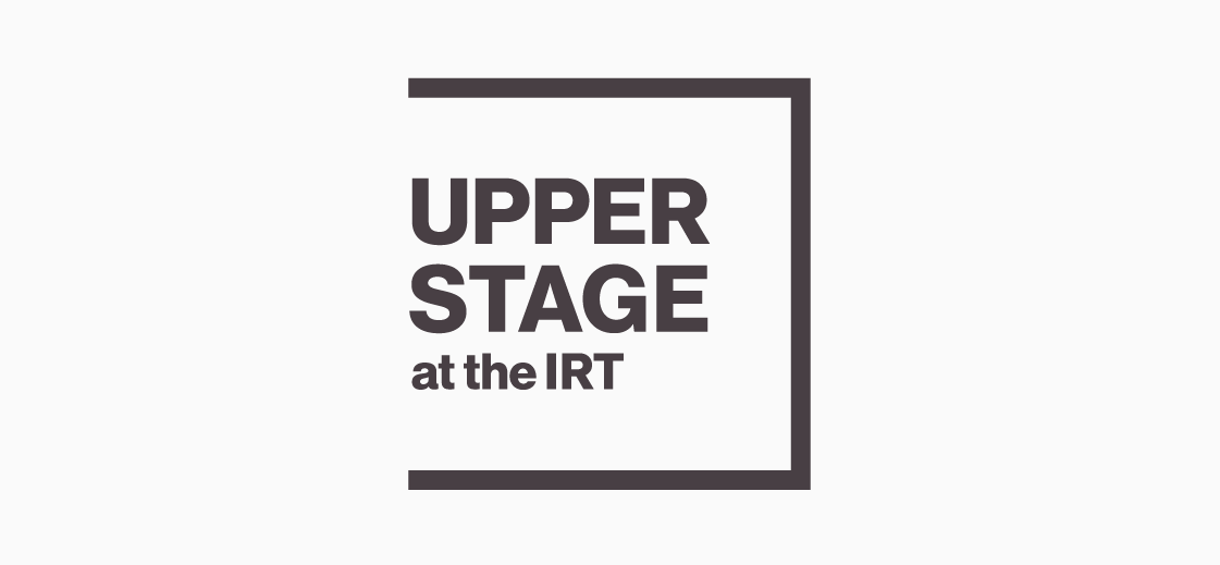Logo design for the Upperstage. Here, the play is on the 'black-box' theater style, along with the theatrical concept of a 'fourth wall.' 