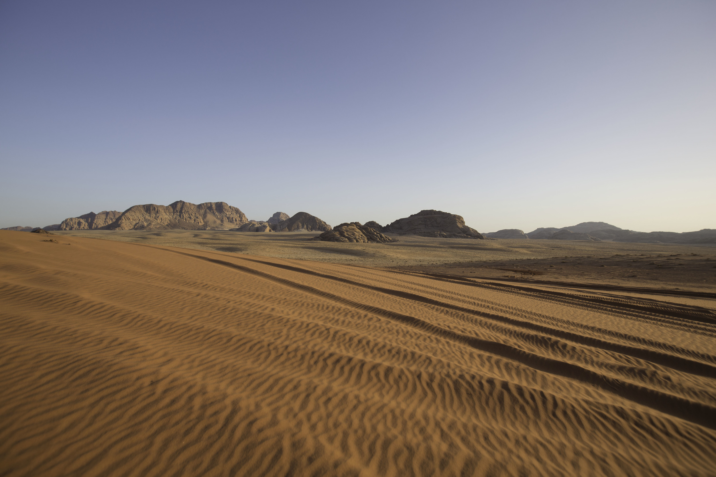  Original background plate, Wadi Rum, Jordan. 