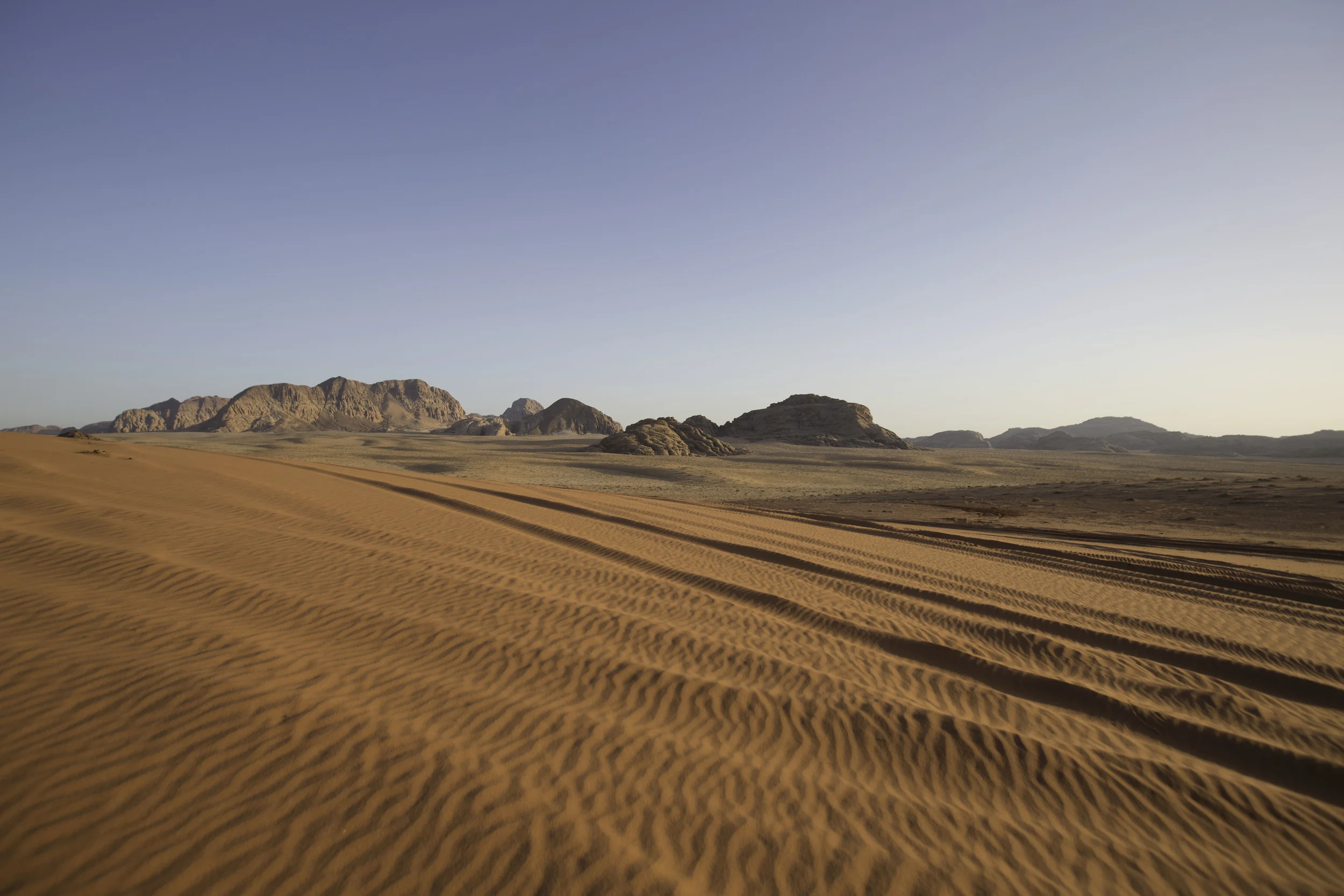 Original background plate, Wadi Rum, Jordan.