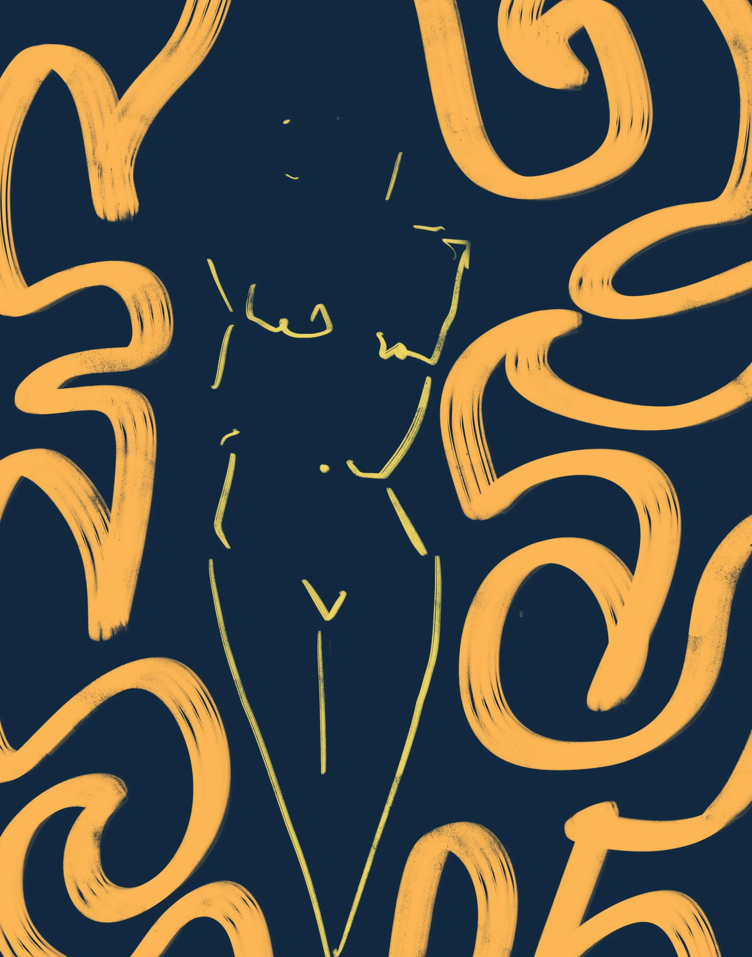 "I'm here, are you here?" 2019, Digital, 11x14” Limited edition prints