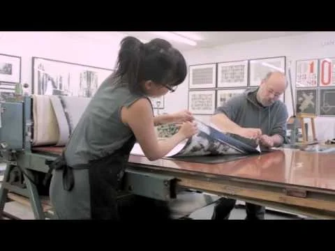 Barry Ebner Printing Monotypes