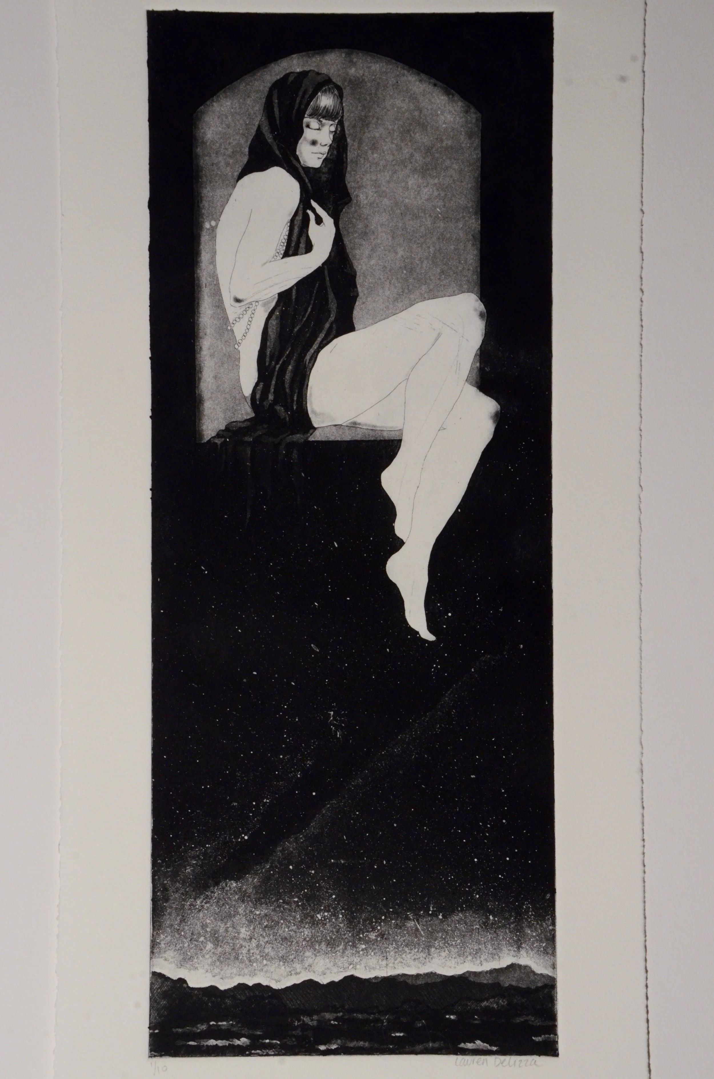 Lauren DeLizza Etching with aquatint Etching 1