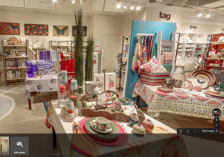 virtual tour of the 2014 vegas showroom: google 360 video