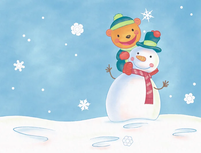 Christmas - Bear & Snowman