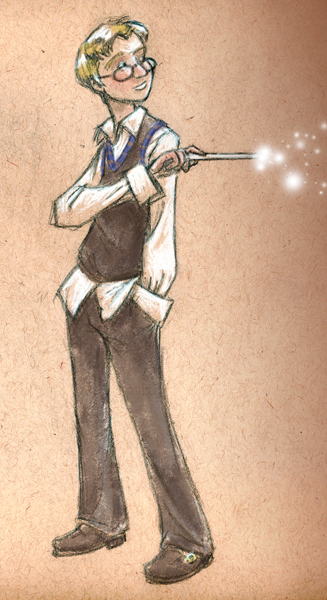 Ravenclaw Self-Portrait