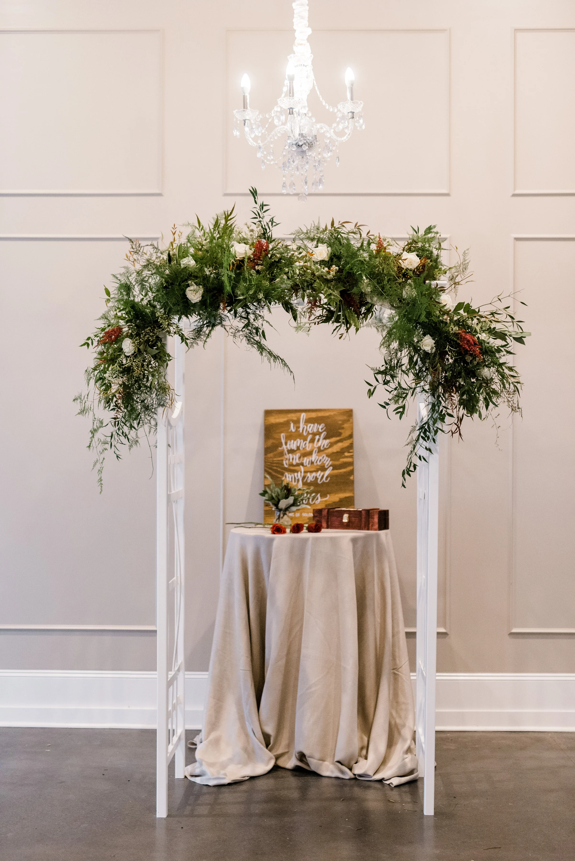 The alter is very important because it is the focal point of your ceremony! This is where you and your soon-to-be husband will become one... make it speak love!!!