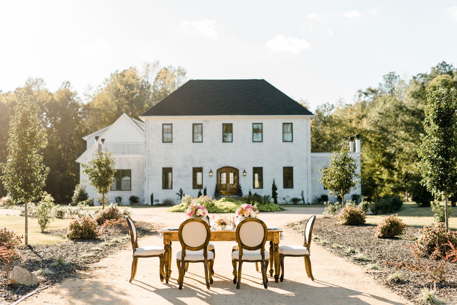 Classic Estate Styled Shoot Photo By Caroline Lima Photography Featured on Style me Pretty