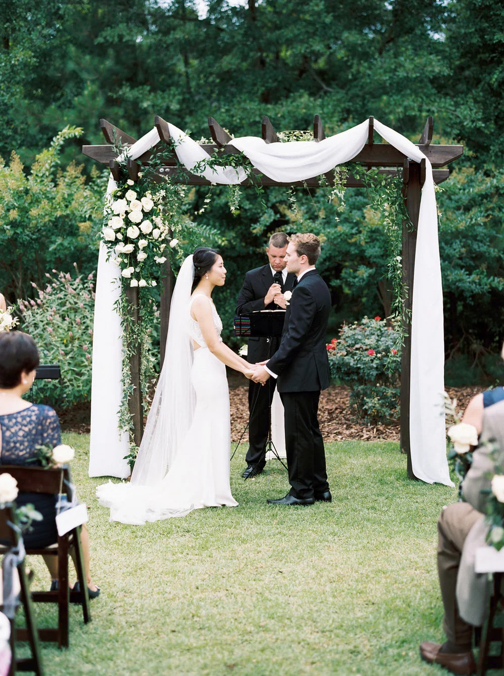Vivian and James Real Wedding Photo by Ally & Bobby Photography Featured on Magnolia Rouge