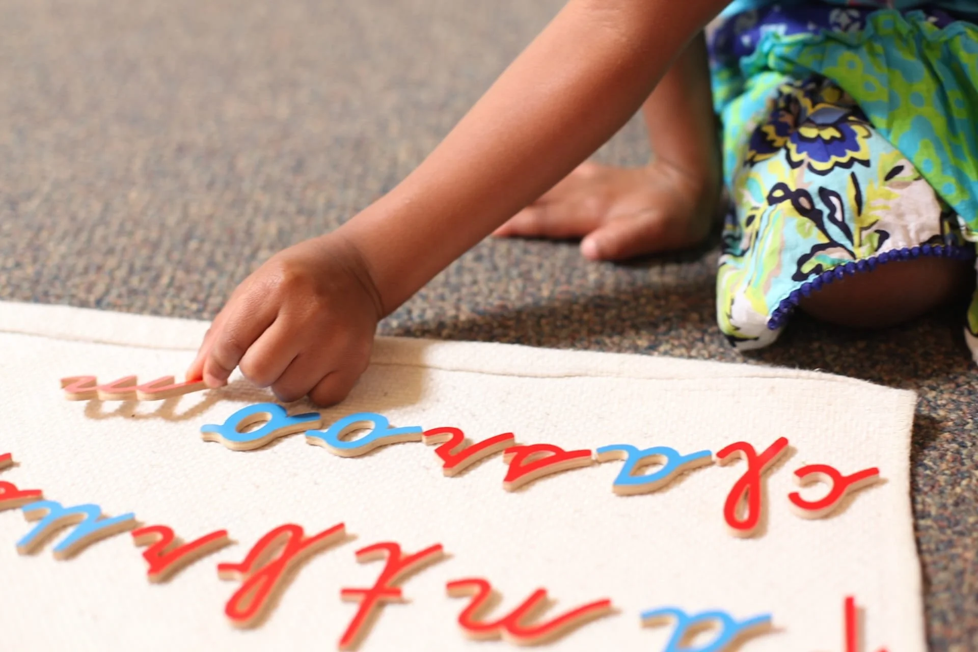 The Beauty and the Brain Science Behind Montessori's Cursive-First Approach