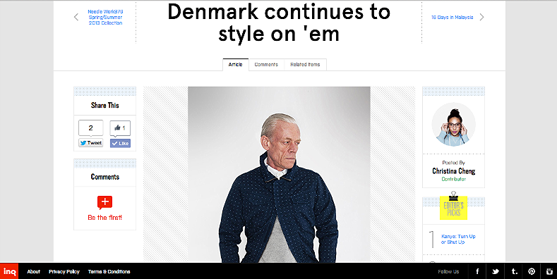 Denmark continues to style on 'em http://inqmind.co/2013/03/denmark-continues-to-style-on-em/