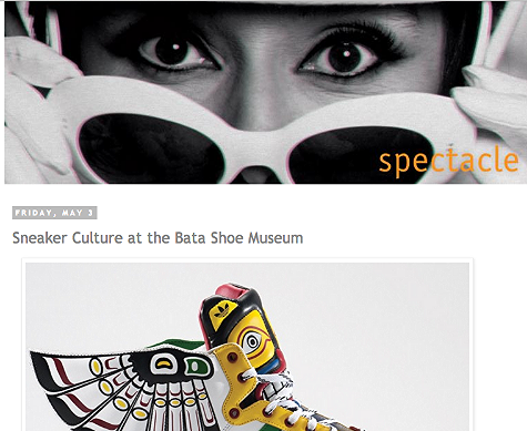 Sneaker Culture at Bata Shoe Museum http://spectaclelovesyou.blogspot.ca/2013/05/sneaker-culture-at-bata-shoe-museum.html