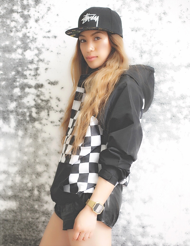 Stussy Men's Stock Hawaii Black Cap x Stussy Men's Check Pullover Jacket Photos courtesy of Robert Okine