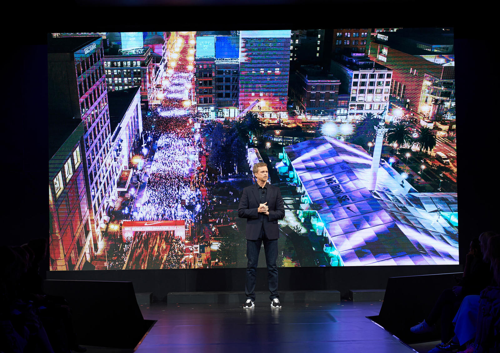 Mark Parker, President & CEO of NIKE, Inc, shared Nike's vision for accelerating its women's business growth to reach $7B in revenue by FY17