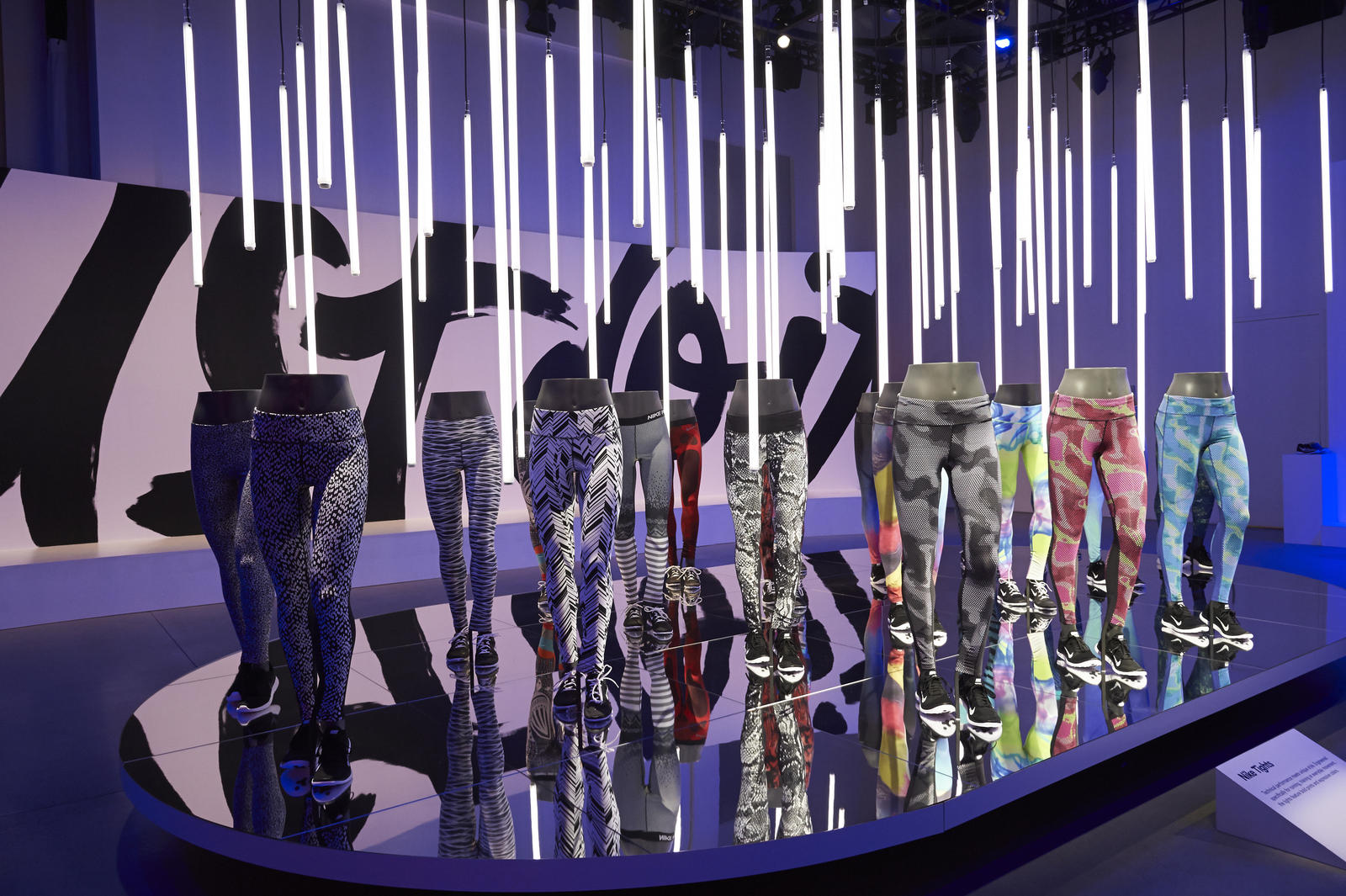 New tights include the Nike Epic Lux Printed Tight, the Nike Legendary Lava Tight and the Nike Legging T2.