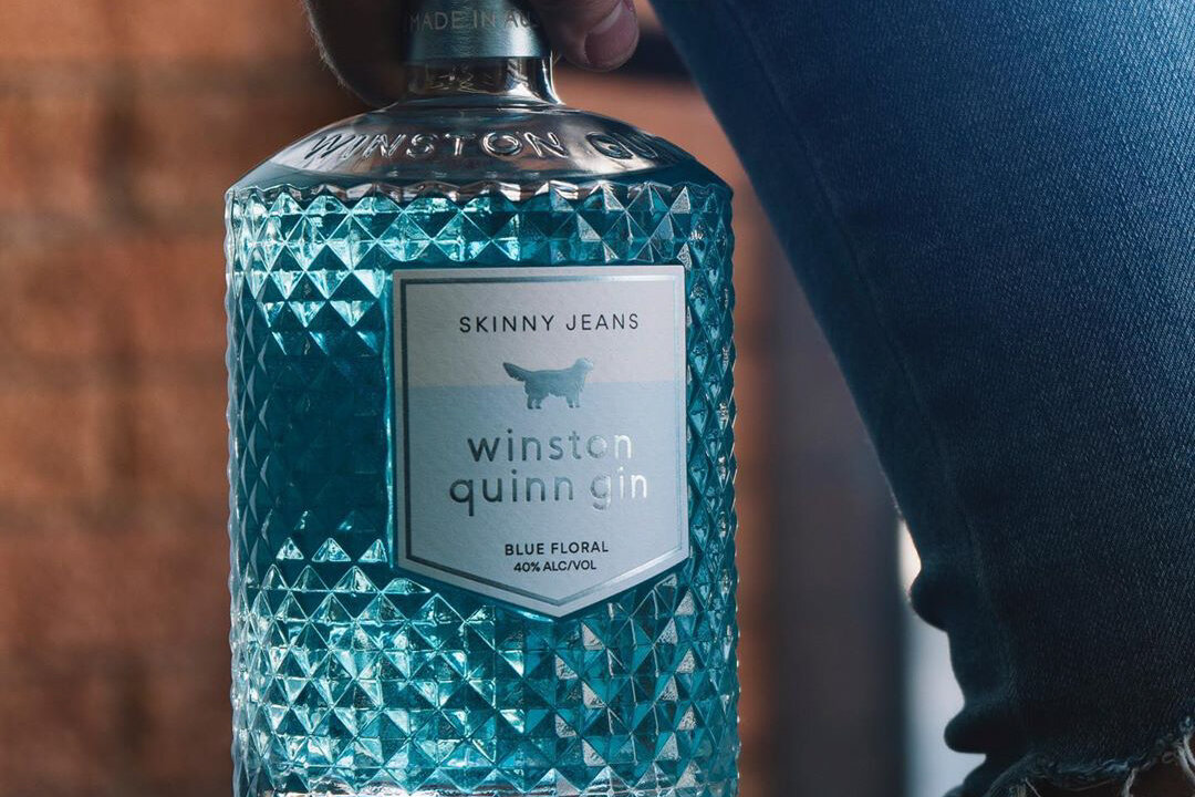 Winston Quinn Gin Bottle — Vert