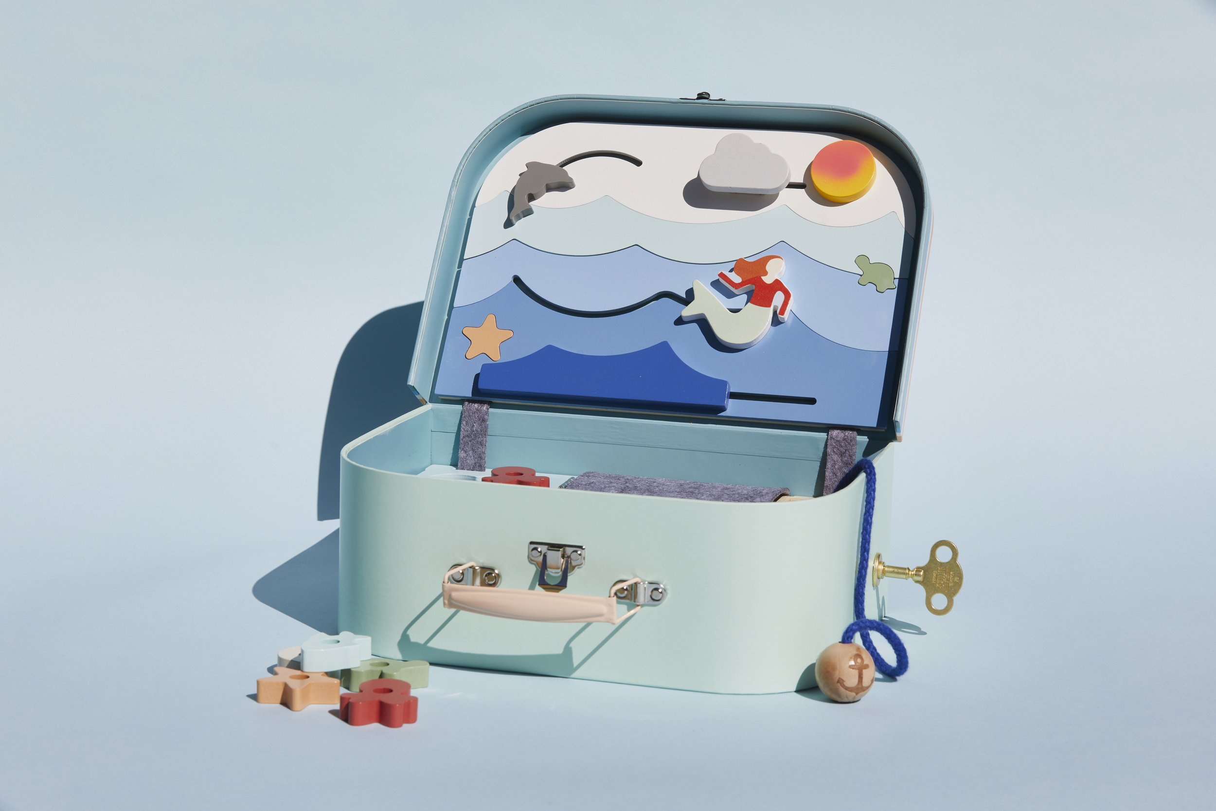 The Wonderful Little Suitcase Company - Product Shot - Ocean Suitcase - Designer Image 01.jpg