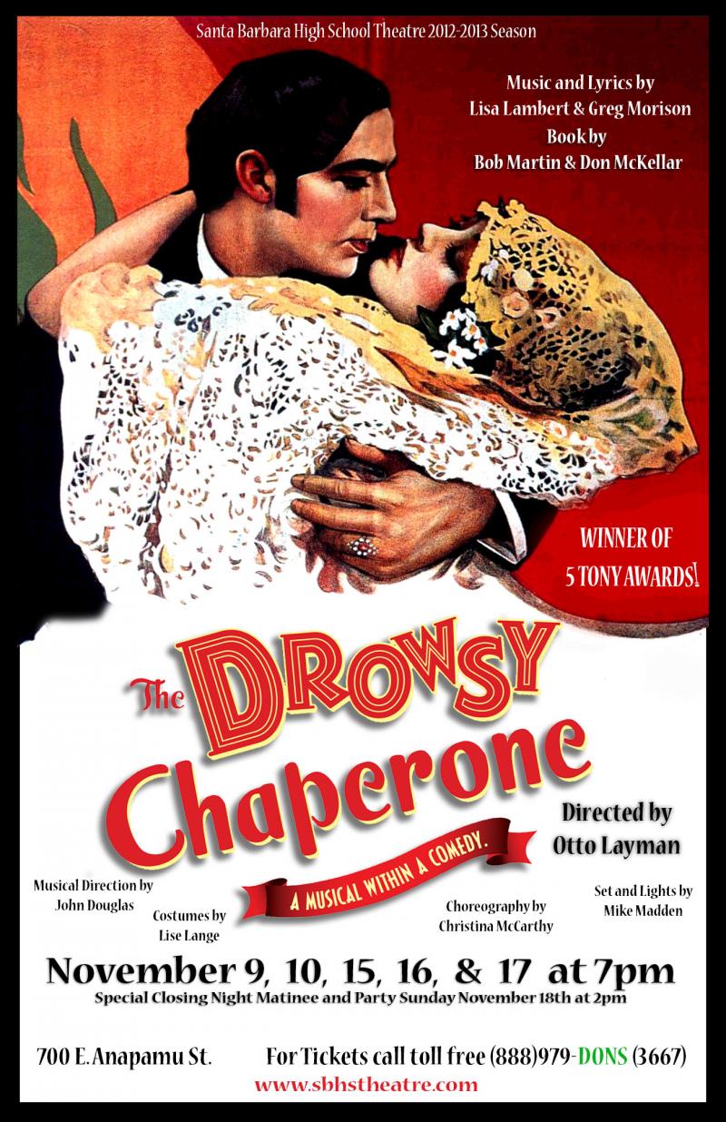 drowsy chaperone broadway production